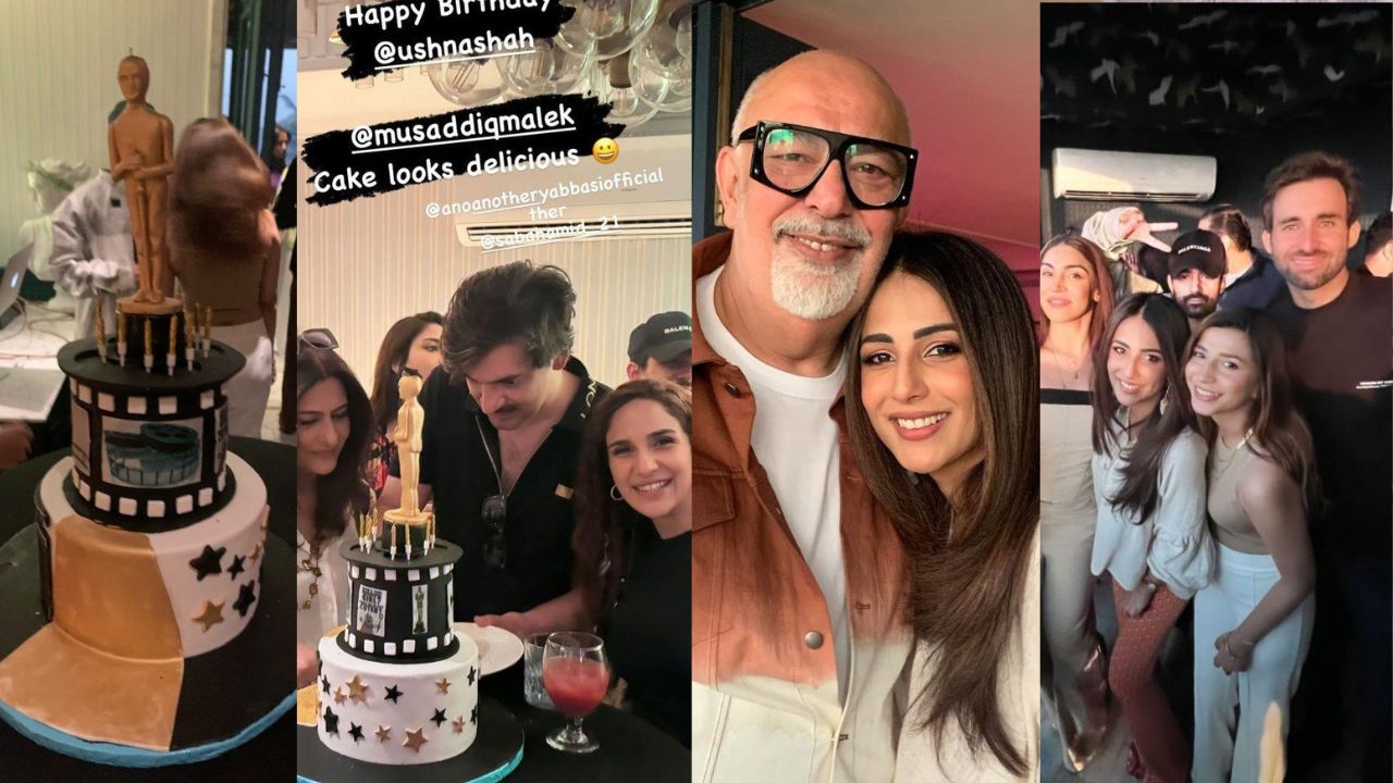 Pictures: Ushna Shah's birthday and her star guest list