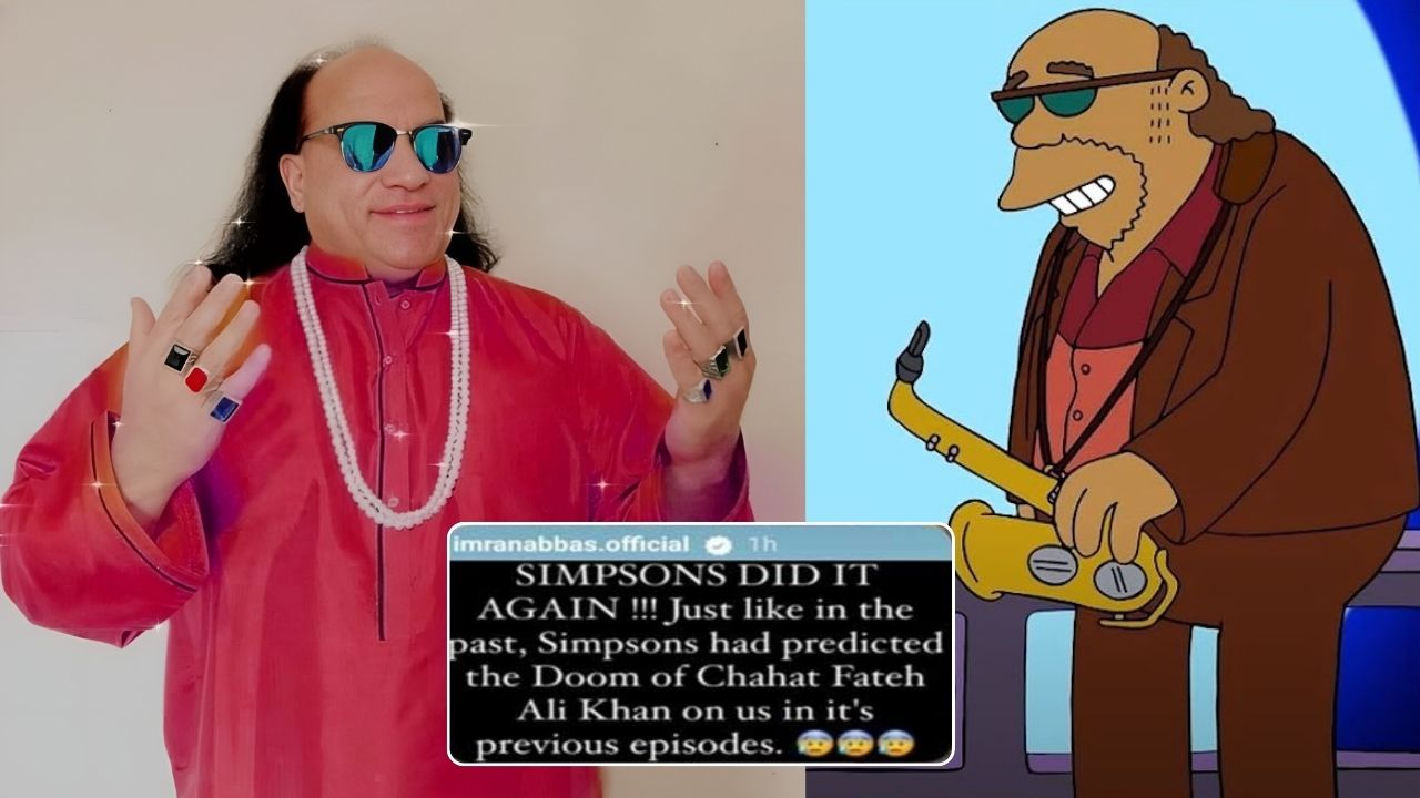 They did it again: The Simpsons predicted the arrival of Chahat Fateh Ali Khan