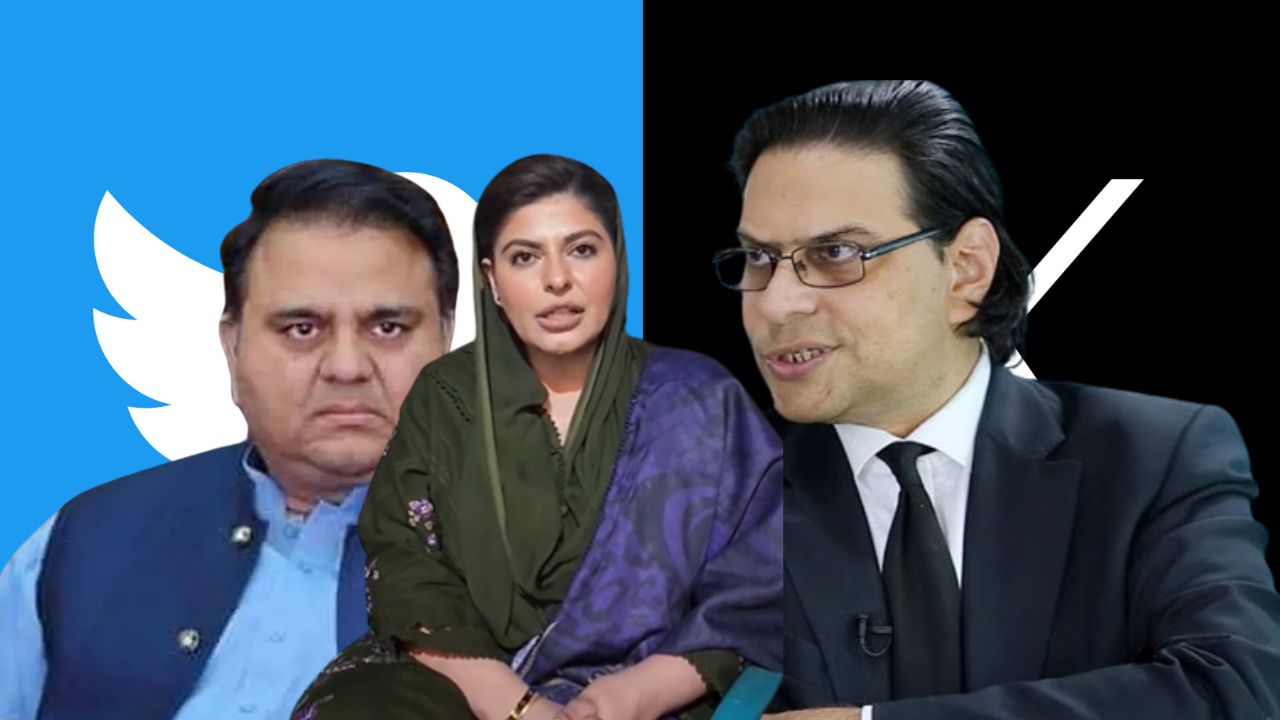 Fawad Ch's wife shuts up PTI's Falak Javaid for dig at husband