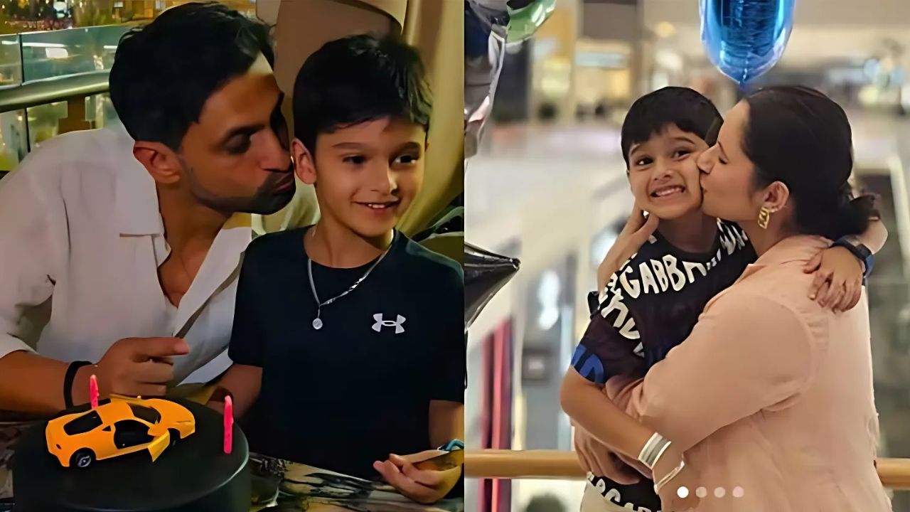 'You’re My Smile!' Sania Mirza, Shoaib Malik’s birthday wishes for Izhaan break the internet